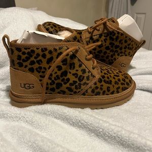 UGG Neumel Leopard Chukka Boots